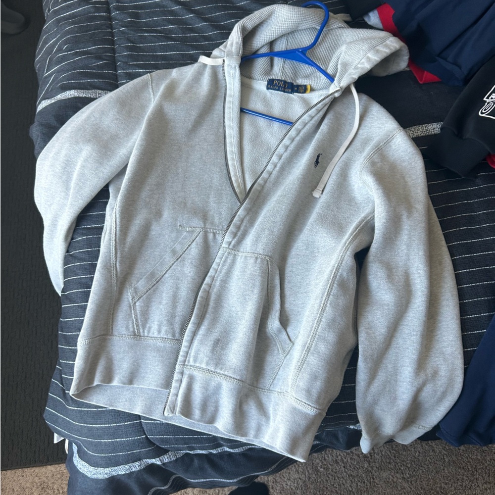 Grey polo jacket